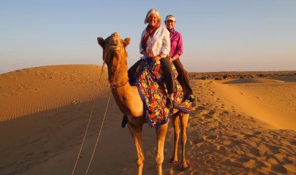 Desert Camel Ride in Dechu